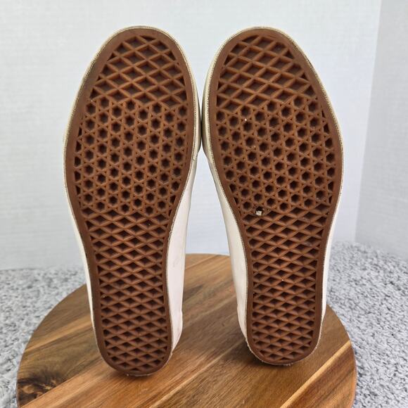 Vans x Notre OG Old Skool White Marshmallow Suede Canvas Daily Sneaker Mens 10.5 - Picture 10 of 15